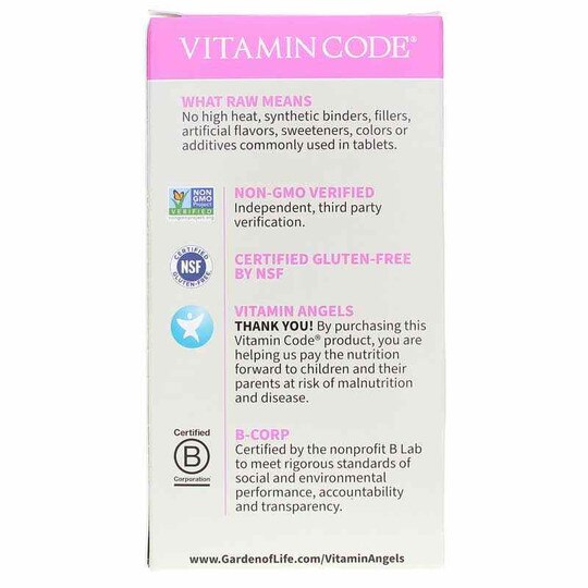 Vitamin Code 50 & Wiser Women Multivitamin, GOL